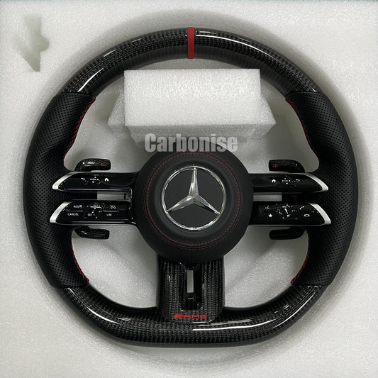 Mercedes-Benz Carbon Fiber Steering Wheel #Q55