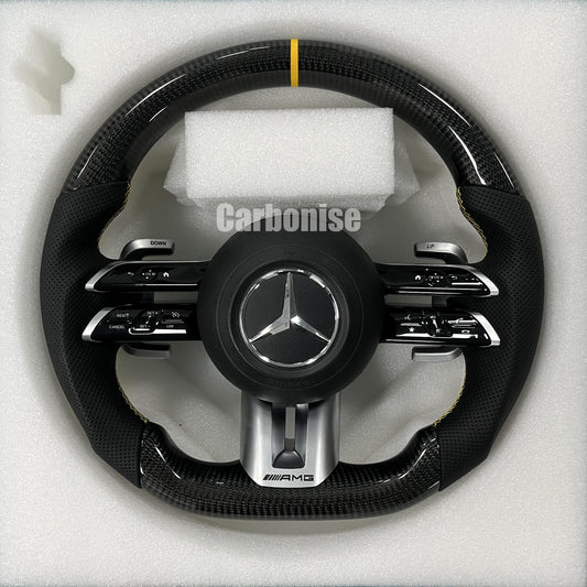 Mercedes-Benz Carbon Fiber Steering Wheel #Q6