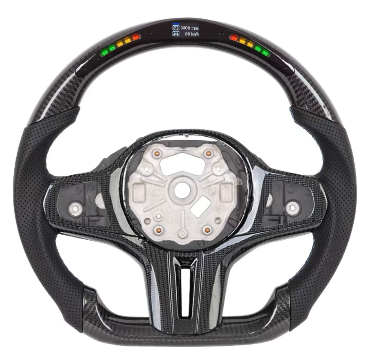 BMW LED steering wheel