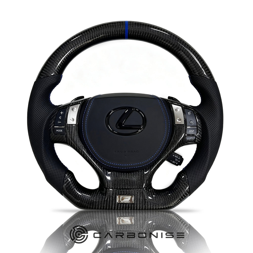 Lexus GS/ES/RX Steering Wheel (Carbon Fiber+Perforated Leather)