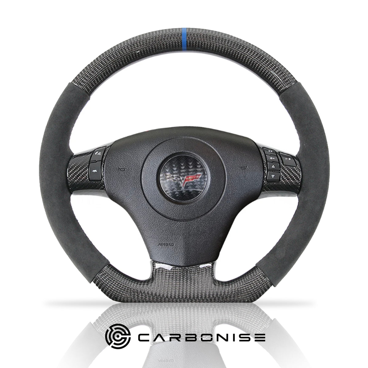 Chevrolet Steering Wheel(Carbon Fiber+Alcantara ) @7