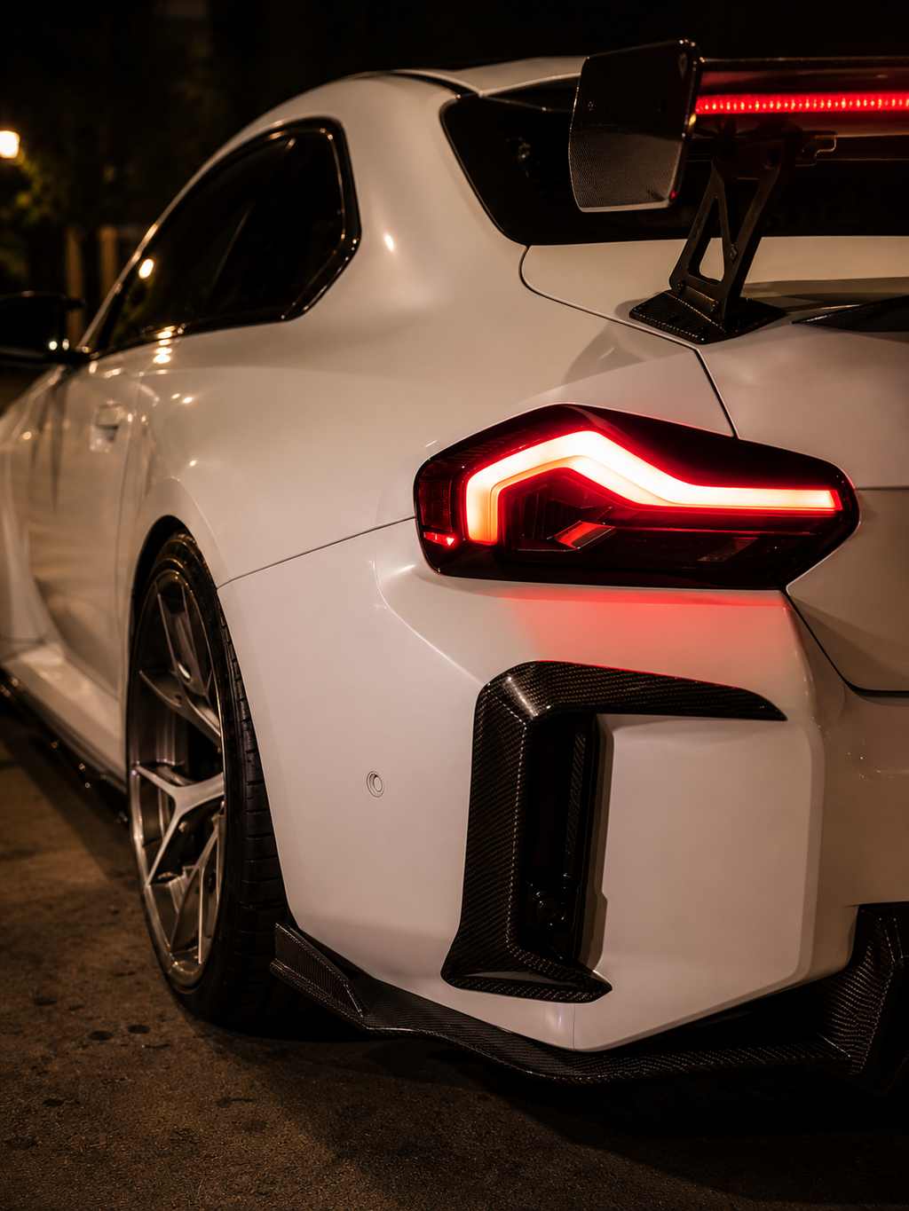 Karbel-Dry Carbon Rear Bumper Canards for BMW M2 / M2CS G87 2023-ONWARDS