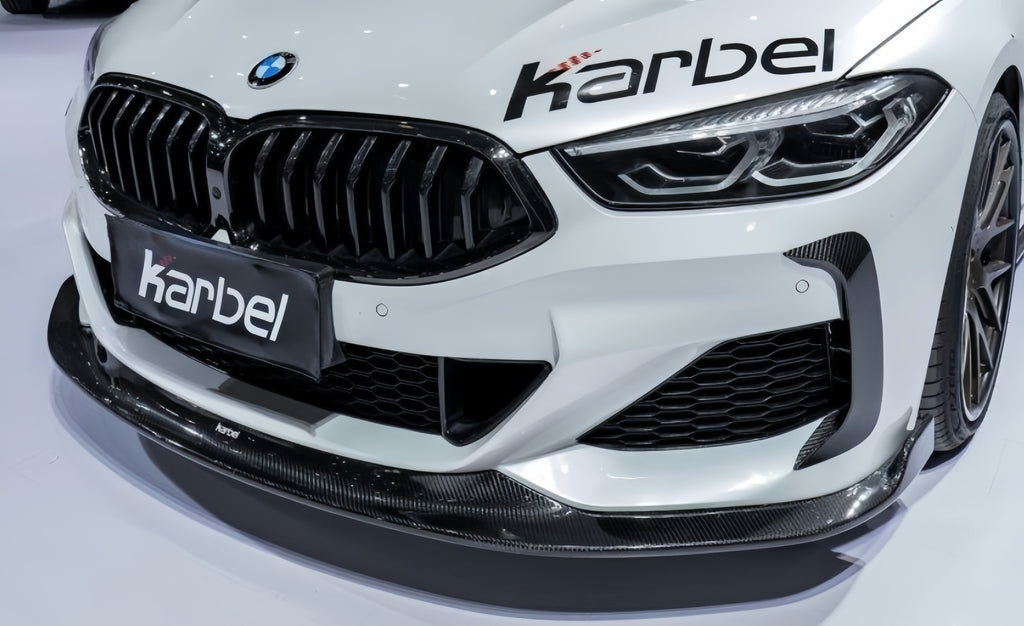 Karbel-Dry Carbon Fiber Upper Valences for BMW 8 Series M850 840 G14 G15 G16