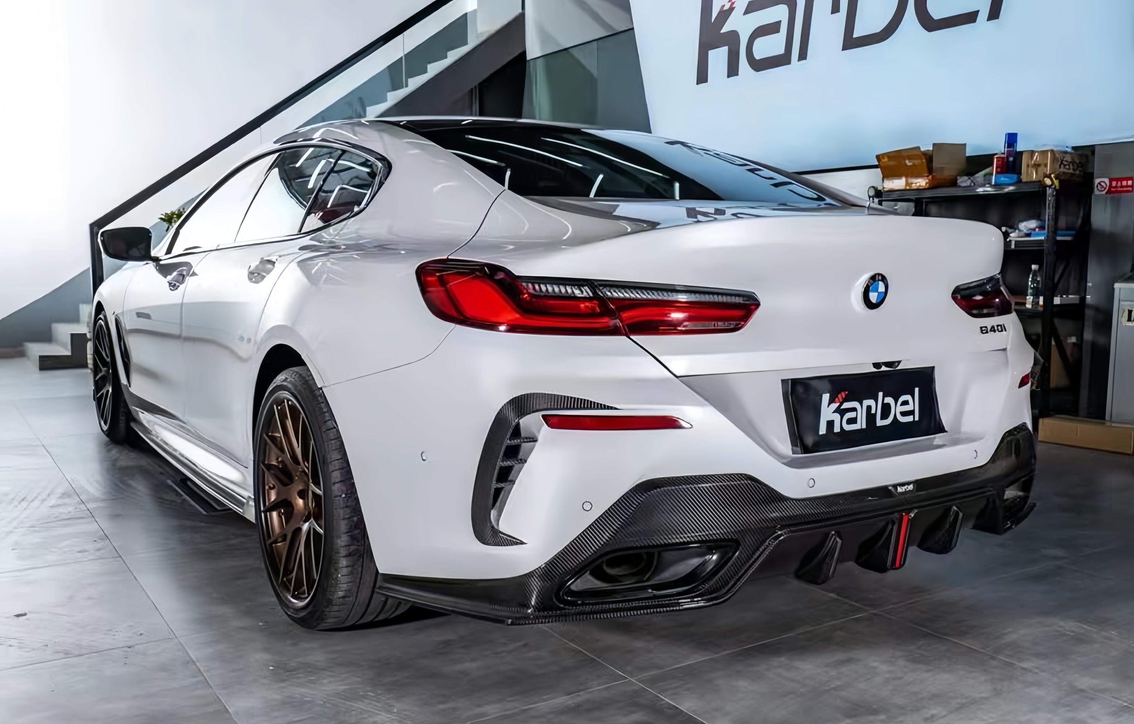 Karbel-Dry Carbon Fiber Full Body Kit For BMW 8 Series G16 840i 850i Gran Coupe 4 Door Sedan