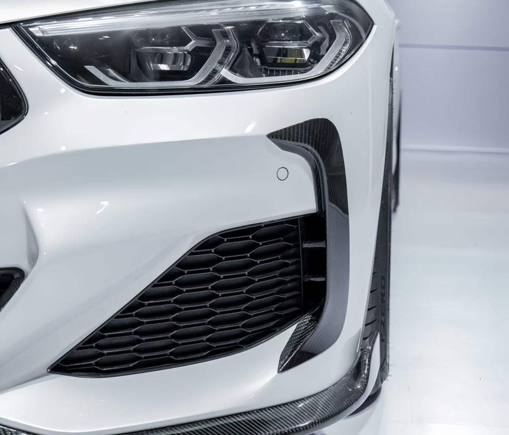 Karbel-Dry Carbon Fiber Upper Valences for BMW 8 Series M850 840 G14 G15 G16