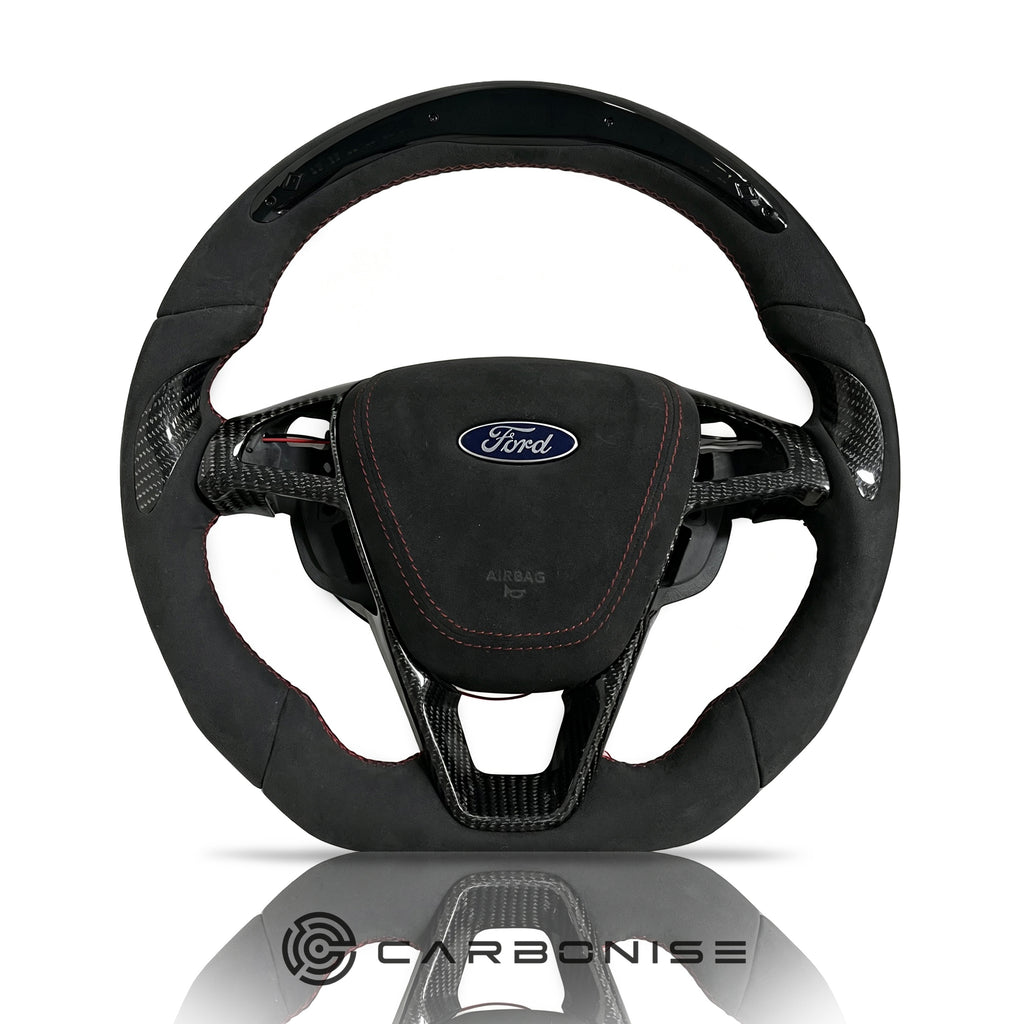 Ford Steering Wheel (Alcantara+Carbon Fiber) @2
