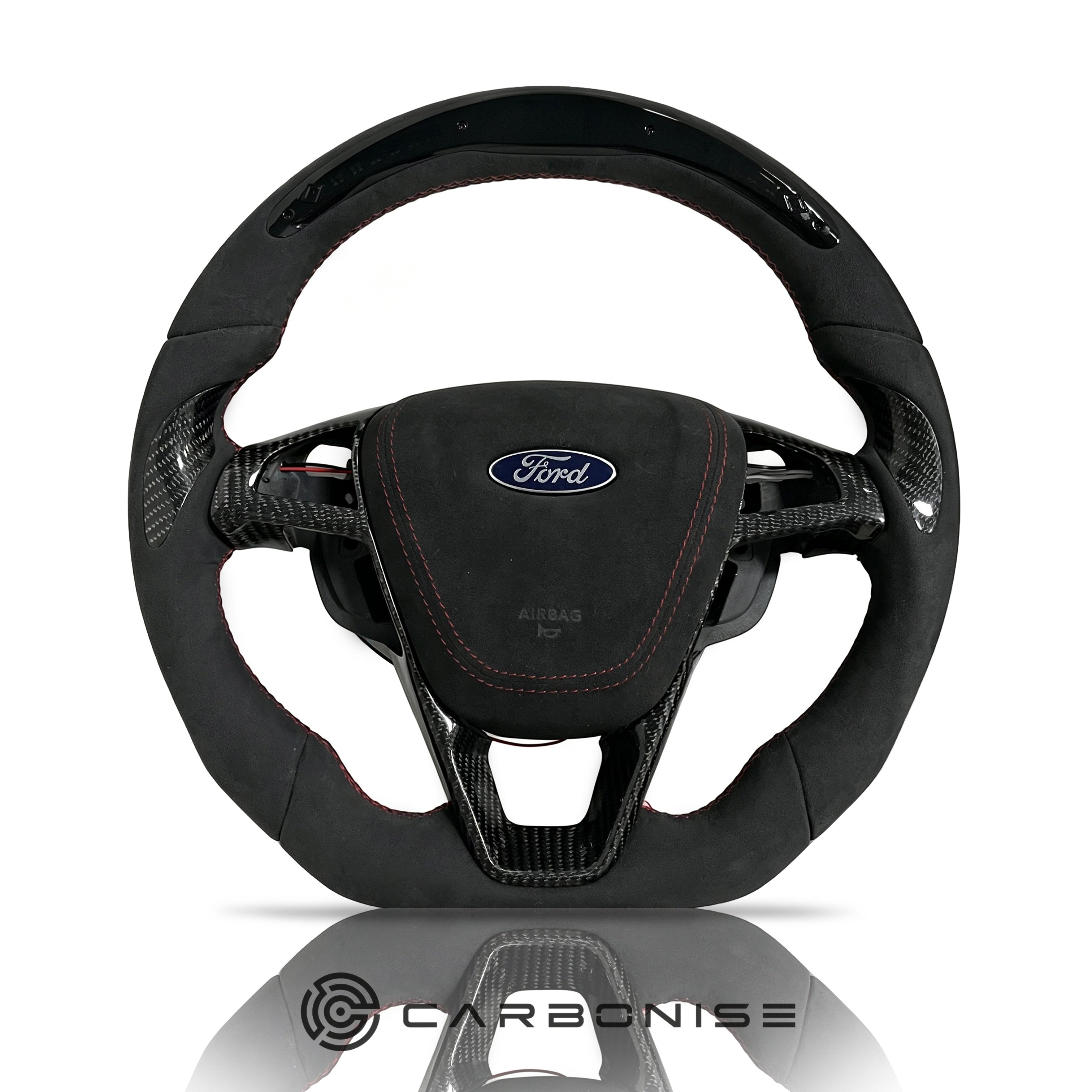 Ford Steering Wheel (Alcantara+Carbon Fiber) @2