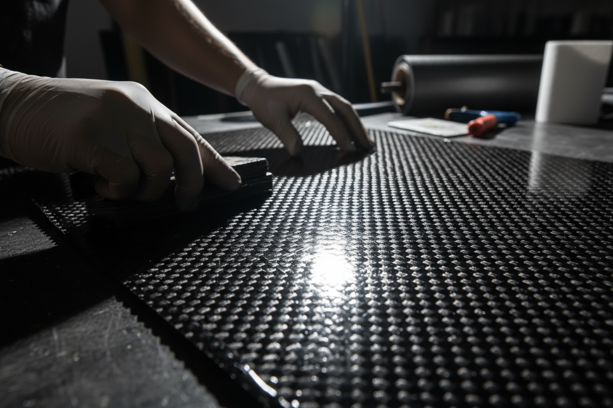 Handmade carbon fiber