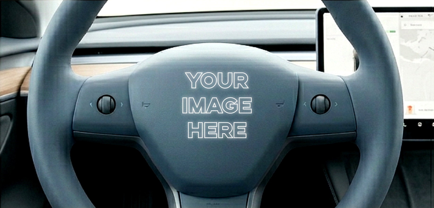 Custom Airbag Cover with Personalised Image | Made to Order