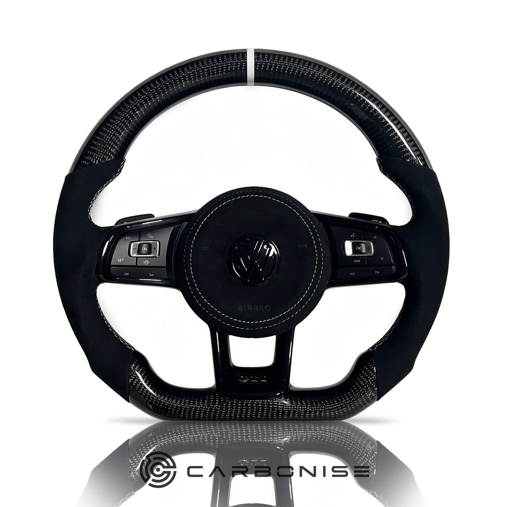 Volkswagen Golf Steering Wheel (Carbon Fiber+Alcantara) #22