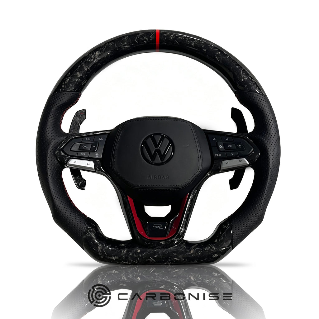 Volkswagen Golf Steering Wheel (Forged Carbon Fiber+Alcantara) #23